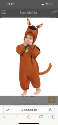 Scooby doo kostume, Str. 0-6 måneder