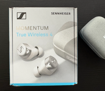 trådløse hovedtelefoner, Sennheiser, Momentum 4, Sennheiser Momentum 4 true wireless in-ear høretele