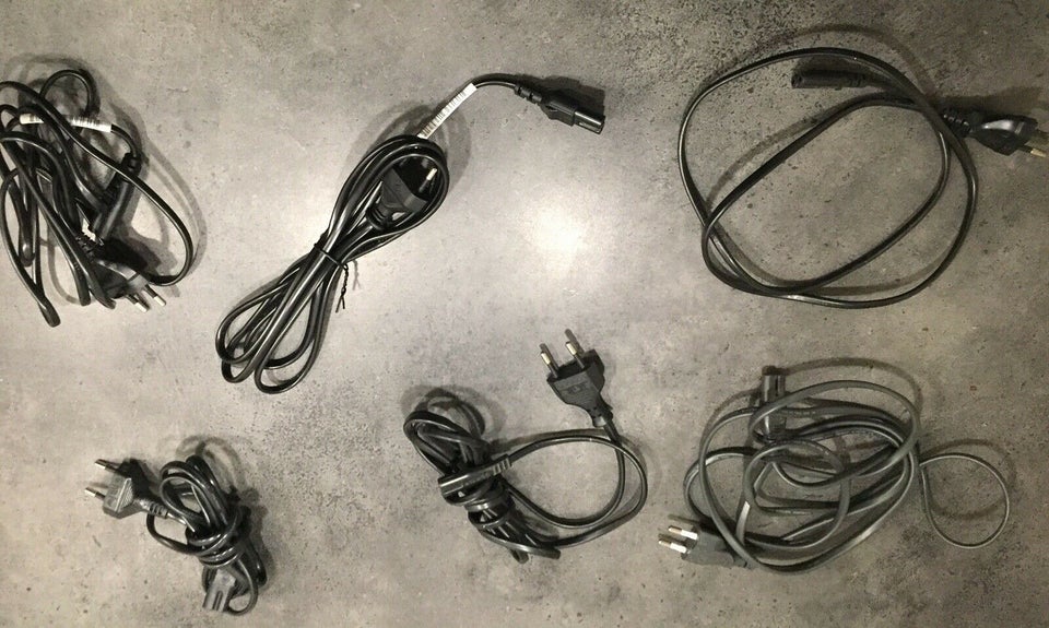 Strømkabel, 220V kabel til adapter