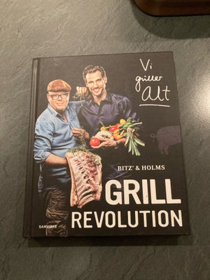 Bitz & Holms Grill revolution , Bitz & Holm, emne: mad og vin, Fin indbundet bog ( er som ny )

Sælg