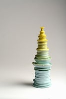 Skulptur i porcelæn , Nanna Damgaard, motiv: 