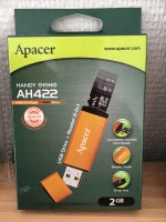 Usb drive + 2i1 reader , APACER , 2 GB GB