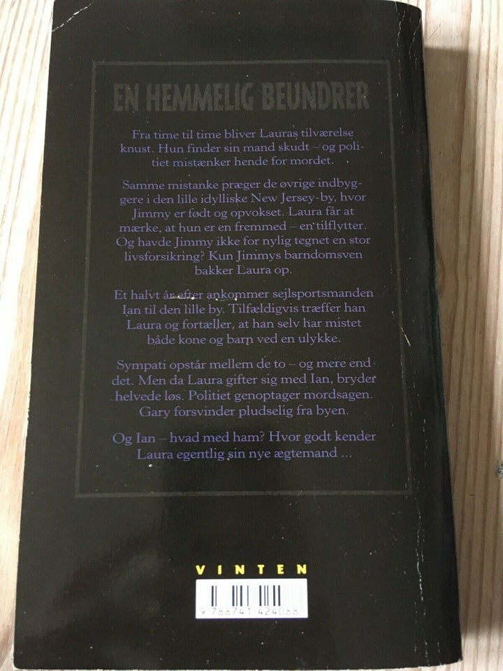 En hemmelig beundrer, Patricia MacDonald, genre: krimi og