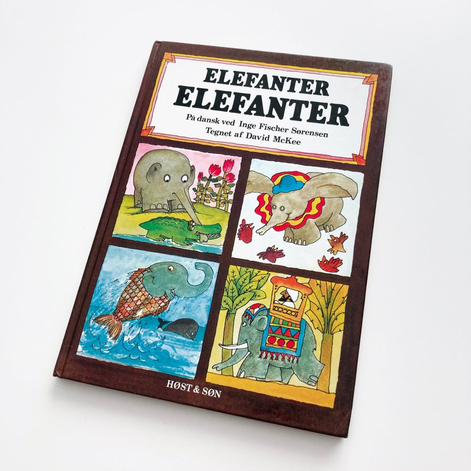 Elefanter elefanter, Retro, billedbog