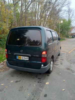 Toyota, HiAce, 2,5 D-4D 102 Komfort aut. kort, Diesel, aut., 2004, grønmetal, km 255000, startspærre