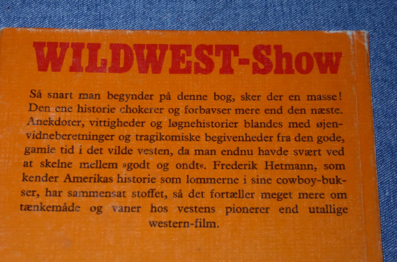 Hetmann's Wild West show, Hetmann, Frederik