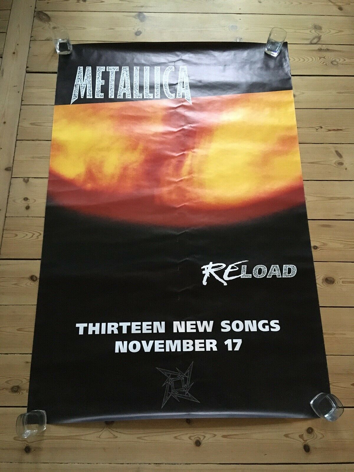 Plakat, Metallica, motiv: ReLoad – dba.dk og Salg Nyt Brugt