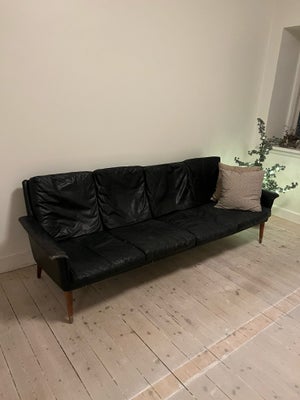 Anden arkitekt, 4-personers , Lædersofa, Smukkeste patinerede vintage lædersofa. Har elsket den i ma