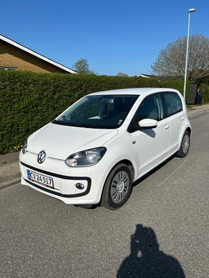 VW Up!, 1,0 60 Move Up!, Benzin, 2014, km 224000, hvid, nysynet, aircondition, ABS, airbag, 5-dørs, 