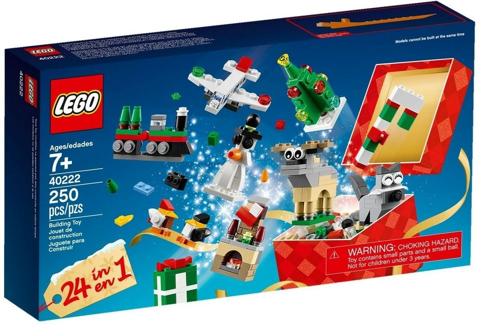 Lego Exclusives, 40222 24 i 1 Jule byg Uåbnet