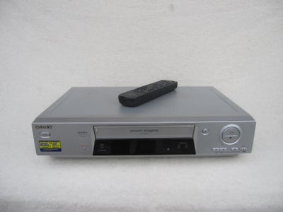 VHS videomaskine, Sony, SLV-SE710, Perfekt, 
- ALU-farvet,
- FIN STAND !
- Incl. fjernbetjening,
- H