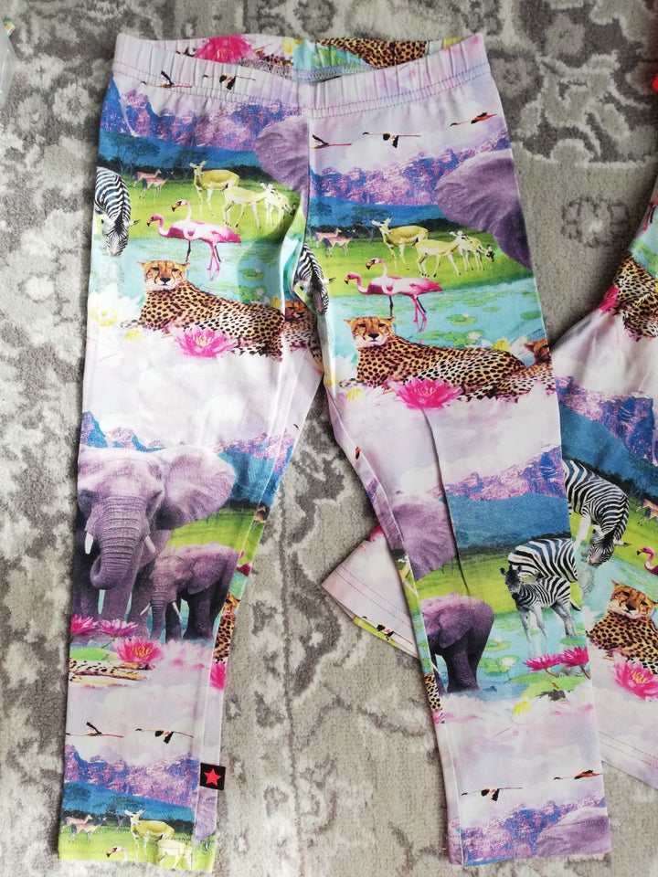 Kjole, Safari kjole og leggings, Molo