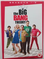 The Big Bang Theory: Sæson 1-3 (10-disc), DVD, TV-serier