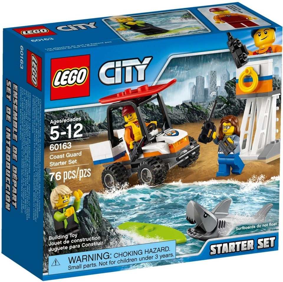 Acquiesce Fritagelse Justerbar Lego City, 60163 Coast Guard Starter Set UÅBNET – dba.dk – Køb og Salg af  Nyt og Brugt
