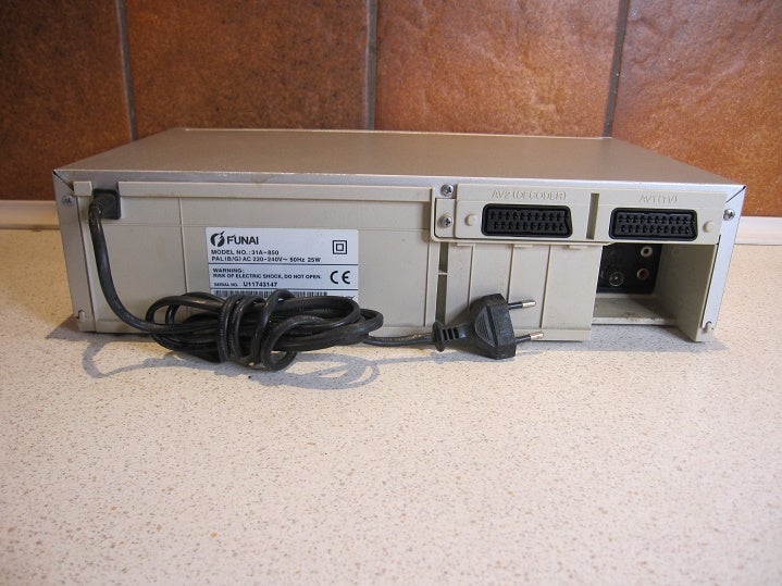 VHS videomaskine, Funai, 31A-850