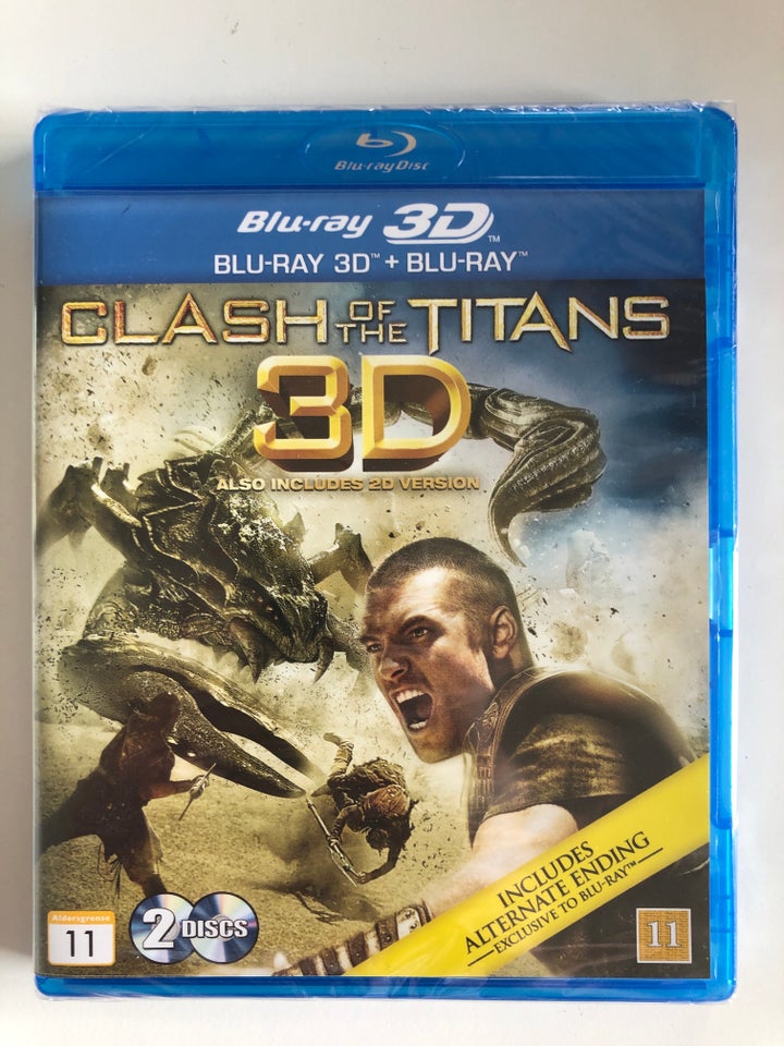 Clash of the Titans 3D [Blu-ray 3D + Blu-ray] DVD