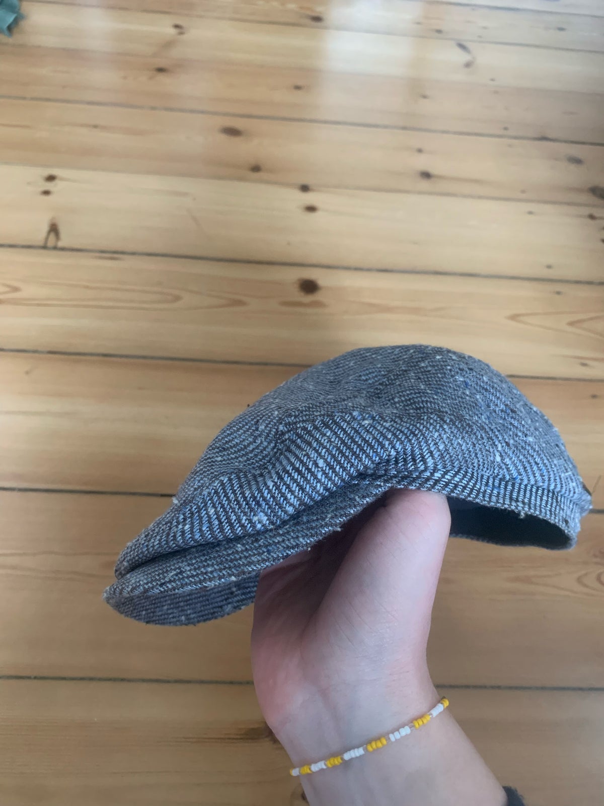 Hat, str. Onesize, Blå/grå