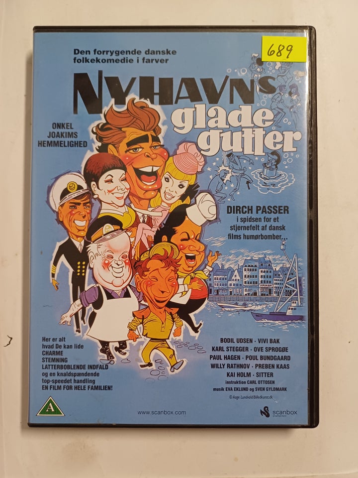 Nyhavns glade gutter, DVD, familiefilm