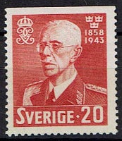 Sverige, postfrisk, postfrimærke