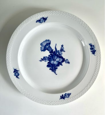 Porcelæn, Fad, Royal Copenhagen, blå blomst flettet, Virkelig stort fad med en diameter på 36 cm i p