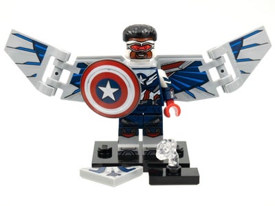 Lego Minifigures, 3 komplette sæt fra Marvel Studios:

colmar-5 Captain America (NEW) 50kr.
colmar-9