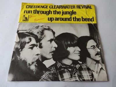 Single, CCR CREEDENCE CLEARWATER REVIVAL, run through the jungle / up around the blend, Rock
