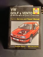 Værkstedshåndbog, VW Golf and Vento