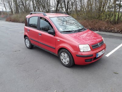 Fiat Panda, Benzin, 2005, km 270000, rød, nysynet, ABS, airbag, 5-dørs, centrallås, startspærre, ser