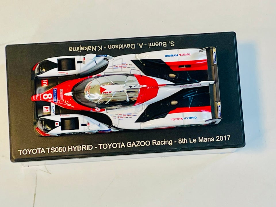 Modelbil, Spark Toyota TS050 Hybrid (Le Mans 2017), skala