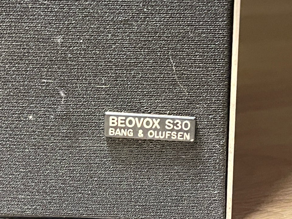 Højttaler, Bang & Olufsen, Beovox S30