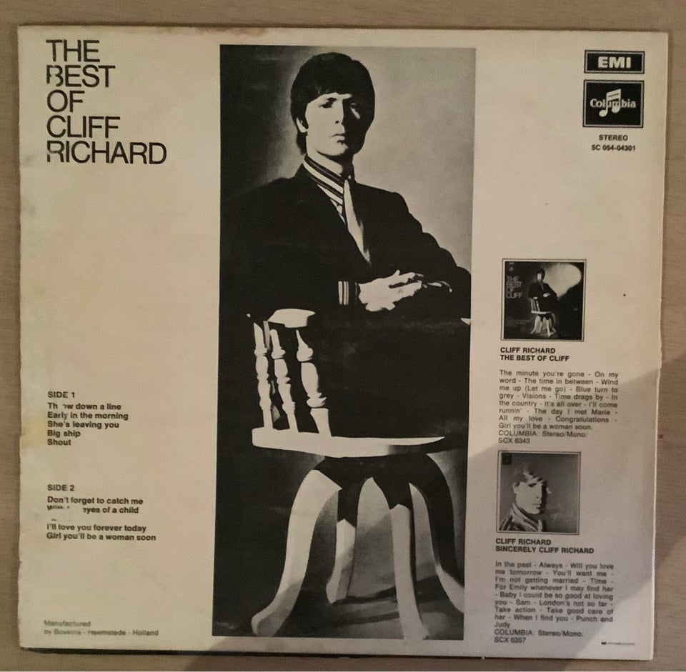 LP, Cliff Richard, The best of Cliff Richard