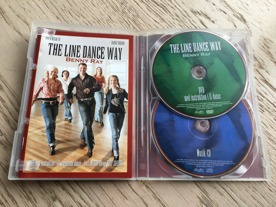 THE LINE DANCE WAY, instruktør BENNY RAY, DVD