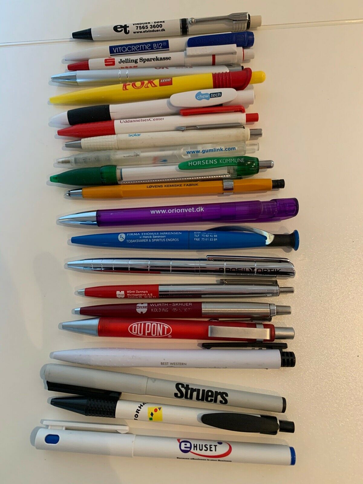 Kuglepenne – – og af Nyt Brugt