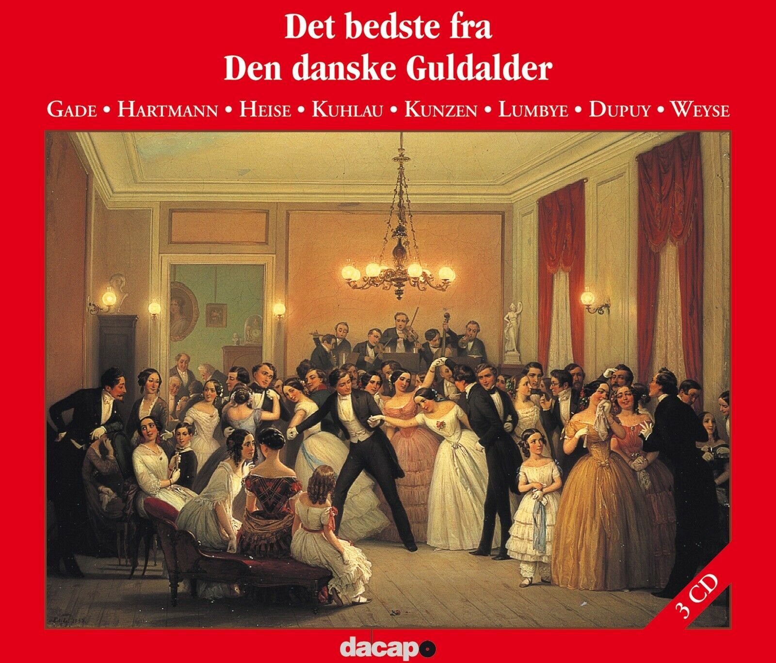 Various / Diverse: 3CD : Det bedste fra den danske guldalder 3cd, klassisk – dba.dk – Køb og Nyt Brugt