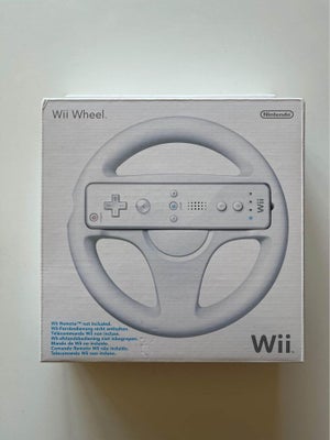 Nintendo Wii, Rat (Originalt, Nyt), Nintendo Wii Originalt Rat.

Nyt og ubrugt, stadig i forseglet æ