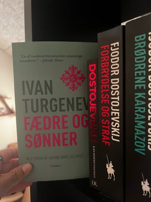 Fædre og Sønner, Ivan Turgenev, genre: roman, Fædre og Sønner af Turgenev, Rosinante forlag

Som ny,