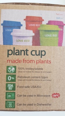 Andet, krus, Plant cup/ Ecoplant/PLa, krus, Plant cup/ Ecoplant/PLa, krus, Plant cup/ Ecoplant/PLa, 