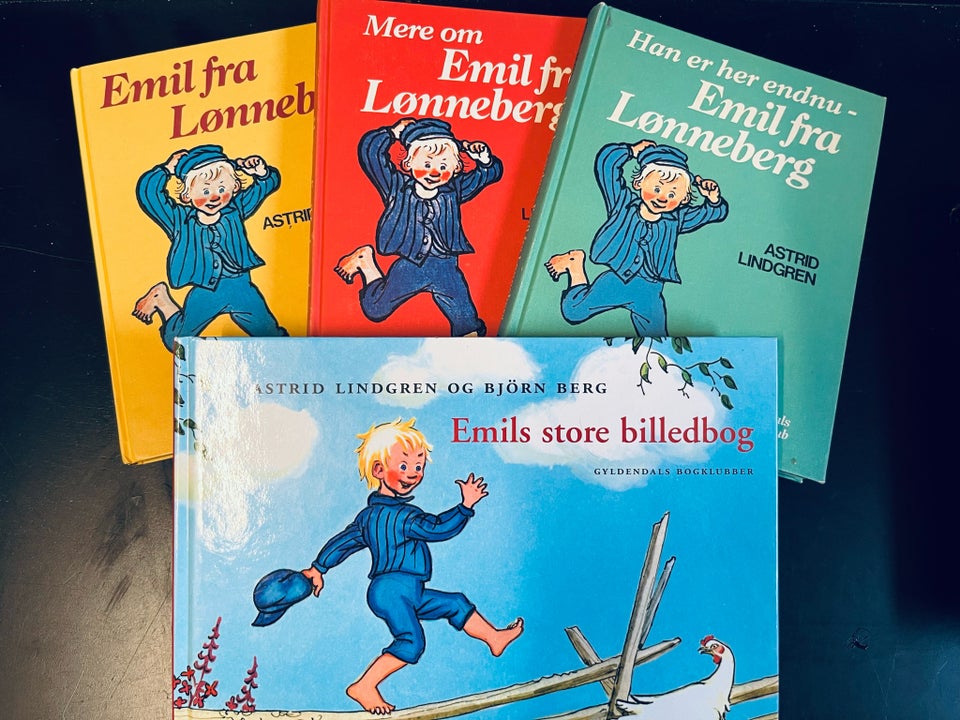 Emil fra Lønneberg bøger, Astrid Lindgren