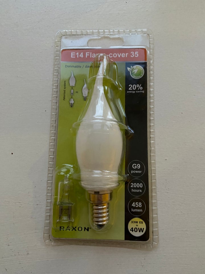 Pære, E14 energy saver