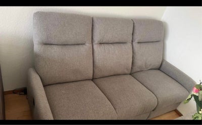 Sofa, stof, 3 pers., I'm selling my electronic cinema sofa, as I haven't actually used it that often
