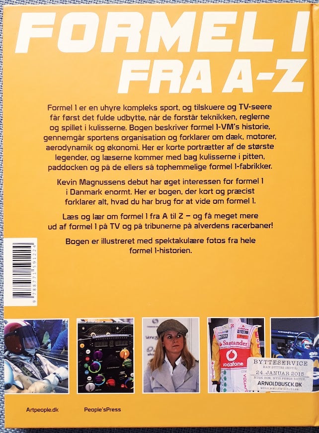 Formel 1. Fra A-Z, Peter Nygaard, emne: bil og motor