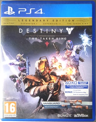 Destiny - The Taken King - Legendary Edition, PS4, Destiny, Expansion I and II, og The Taken King