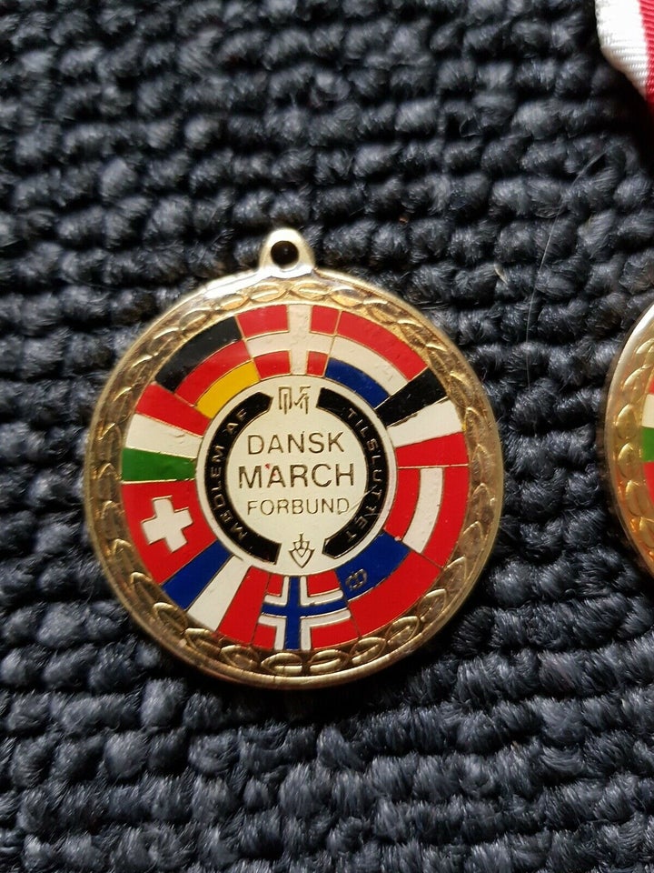 Medalje, Medaljer fra Dansk March Forbund