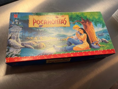 Pocahontas, brætspil, Komplet Pocahontas spil i god stand. Det er fra 1995 og æsken har lidt tryk.

