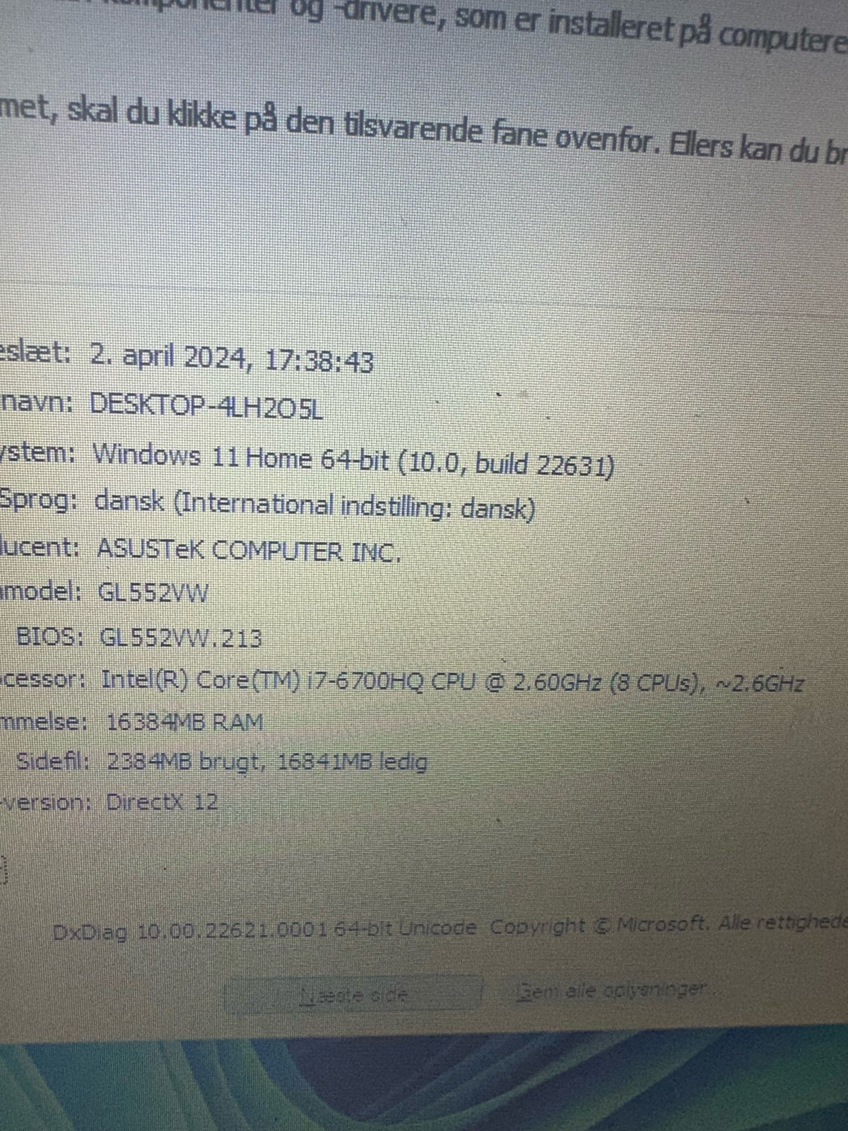 Asus Rog, Core i7 GHz, 16 GB ram