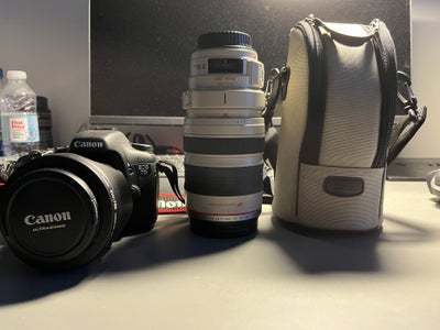 Canon EOS 7 D med EFS 15-85 lens, Image Stabilizer