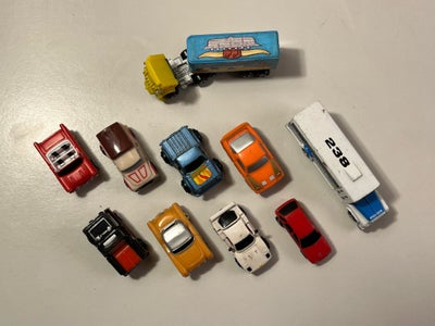 Micro Machines, Diverse Micro Machines i god stand. Kan sendes efter aftale. 