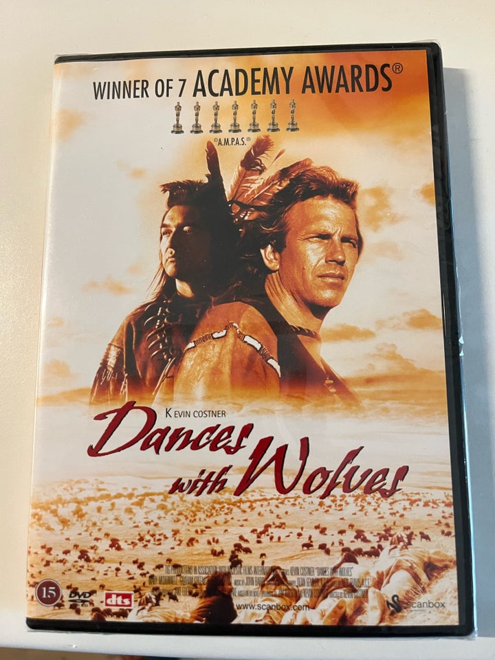 Dancer whit wolves, DVD, action