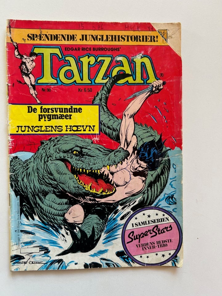 Tarzan 1981 Nr 90, Tegneserie