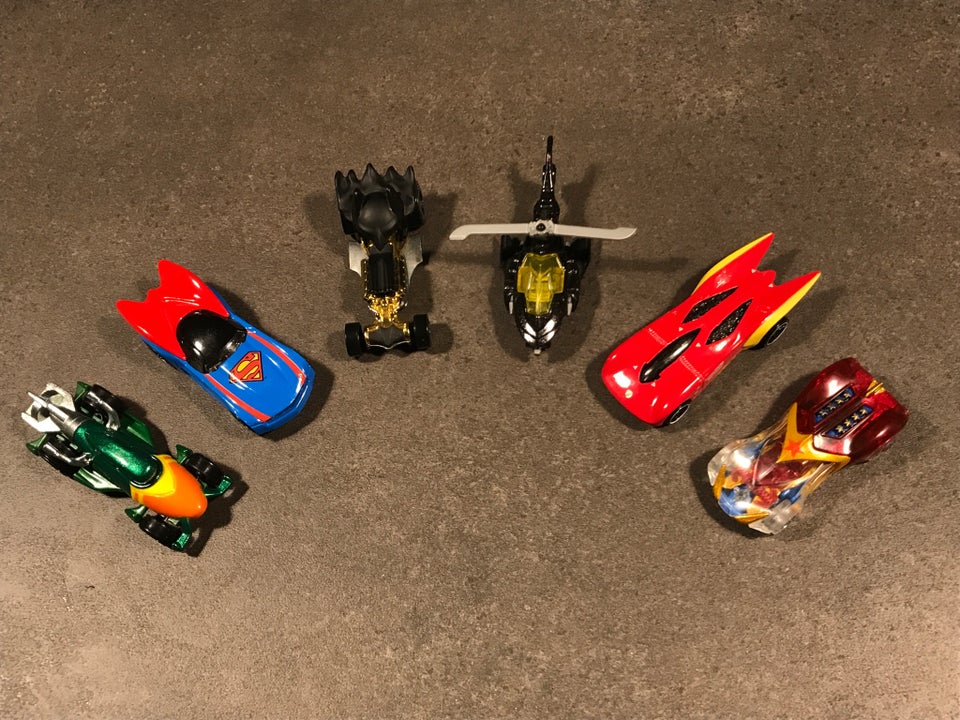 Hot Wheels - Justice League biler, Mattel